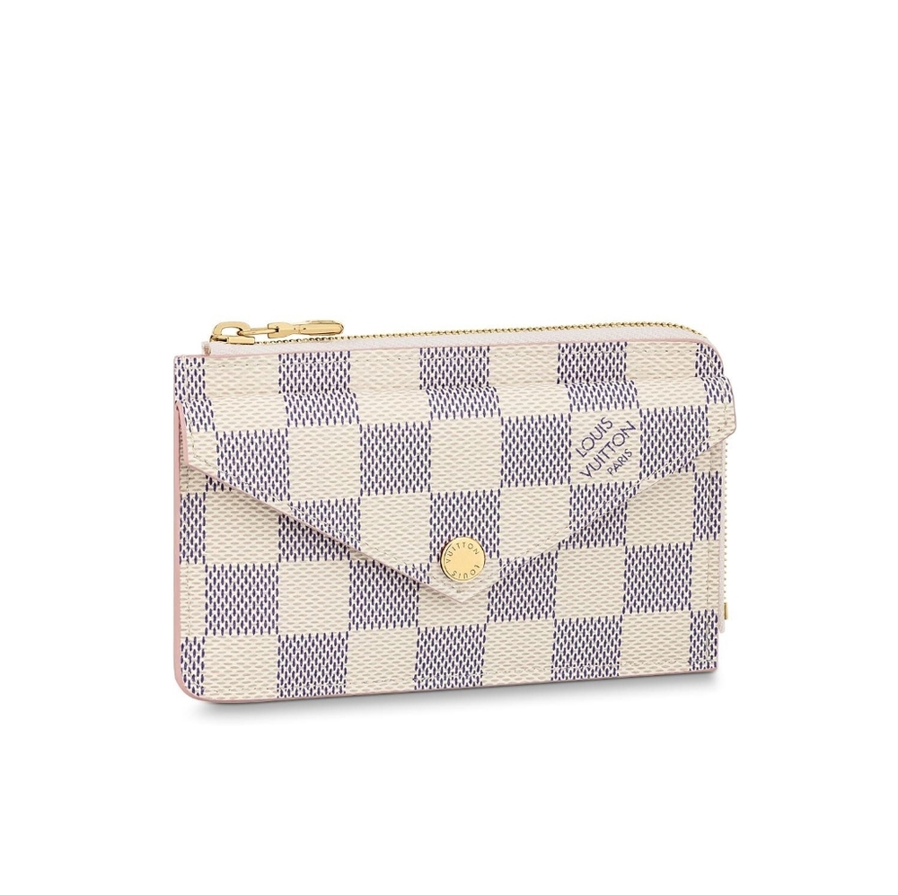NIB Damier Azur Card Holder Recto Verso